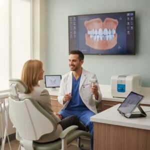 Dental implant consultation in a Lawrence NY dental office